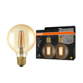 Globlampa Vintage LED Filament 6,5W E27 2-pack Osram